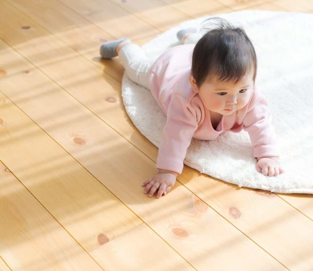 接触効果で温かさのある住まい